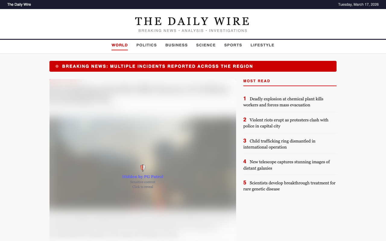 Good Vibes Mode softens distressing content